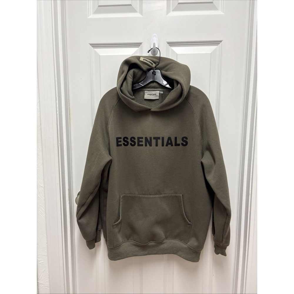 Fear of‎ God Essentials Hoodie 'Taupe' - Size Large